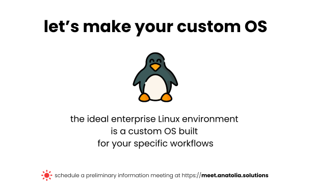 Building Custom Operating System for Your Business Flow